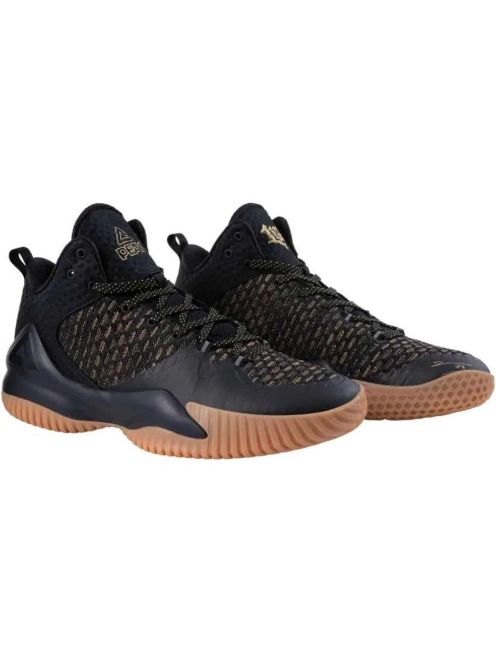 Men's Sandy Brown Lou Williams Streetball Outdoor Breathable Basketball Shoes